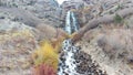 Bridal Veil Falls in Autumn Royalty Free Stock Photo