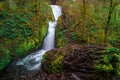 Bridal Veil Falls, Columbia River Gorge Royalty Free Stock Photo