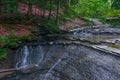 Bridal Veil Falls.Cuyahoga National Park.Ohio.USA Royalty Free Stock Photo