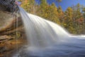 Bridal Veil falls, Dupont State Forest Royalty Free Stock Photo