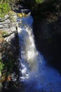 Bushkill Falls in the Pensylvania Pocono Mountains Royalty Free Stock Photo