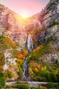 Bridal Veil Falls, Provo, Utah Royalty Free Stock Photo