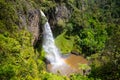 Bridal Veil Falls, Raglan, Waikato, New Zealand Royalty Free Stock Photo