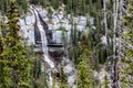 Bridal Veil Falls in the Rockies II Royalty Free Stock Photo