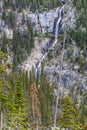 Bridal Veil Falls in the Rockies Royalty Free Stock Photo