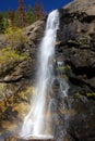 Bridal Veil Falls - Rocky Mountain National Park Royalty Free Stock Photo