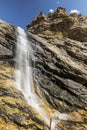Bridal Veil Falls in Rocky Mountain National Park Royalty Free Stock Photo