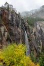 Bridal Veil Falls, Telluride, CO - Vertical Royalty Free Stock Photo