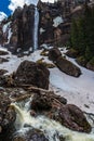 Bridal Veil Falls Telluride Colorado Royalty Free Stock Photo