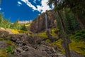 Bridal Veil Falls Telluride Colorado USA Royalty Free Stock Photo