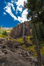 Bridal Veil Falls Telluride Colorado USA Royalty Free Stock Photo