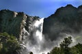 Bridalvail Falls Wide View. Royalty Free Stock Photo