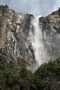 Bridalveil falls, Yosemite Royalty Free Stock Photo