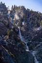 Bridalveil Falls Yosemite Royalty Free Stock Photo