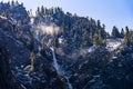 Bridalveil Falls Yosemite Royalty Free Stock Photo