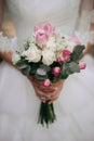 Bride boho style. Those girls are not seen are only visible hand