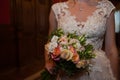 Bride with a bouquet