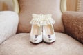 Bride fees. Wedding details. Royalty Free Stock Photo