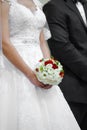 Bride flowers bouquet Royalty Free Stock Photo