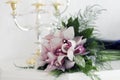 Bride flowers bouquet Royalty Free Stock Photo