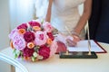 Bride flowers document