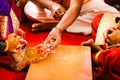 Bride foot , Indian Wedding