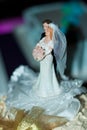 Bride and groom couple doll