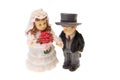 Bride and groom figurine