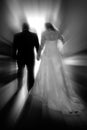 Bride & Groom - New Life Together 1 Royalty Free Stock Photo