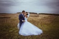 Bride and groom wedding portraits Royalty Free Stock Photo