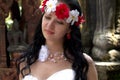 The bride on the island Samui