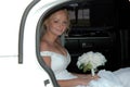 Bride in Limousine