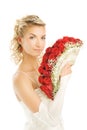 Bride with luxury bouquet