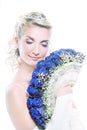 Bride with luxury bouquet