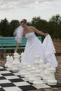 The Bride makes her move