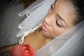 Bride with rose