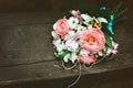 Bride's bouquet on the tree