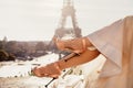 Wedding photography in Paris, France Royalty Free Stock Photo