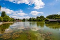 The Bride`s Lake, also called the Church Lake in Campina, Romania