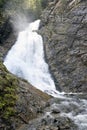 Bride`s Veil / Valul Miresei Waterfall in Apuseni Natural Park, Romania Royalty Free Stock Photo