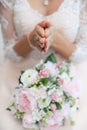 Pink and White Flower Arrangment