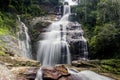 Bride veil waterfall rio de janeiro Royalty Free Stock Photo