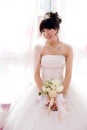 Bride in wedding Royalty Free Stock Photo