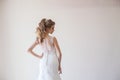 Bride wedding gown white wedding love Royalty Free Stock Photo