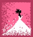 Bride. Wedding illustration Royalty Free Stock Photo