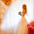 Bride by the window