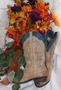 Brides Boots And Bouquets For A Autumn Wedding