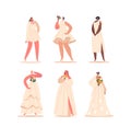 Brides Don Various Dresses, Traditional Gowns Exuding Elegance, Modern Designs Reflecting Sophistication Royalty Free Stock Photo