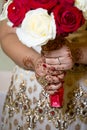 Brides hands