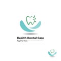 Health Dental Care Logo. Hospital Of Dental.